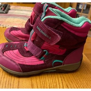 Merrell Moab Berry Snow Boots
